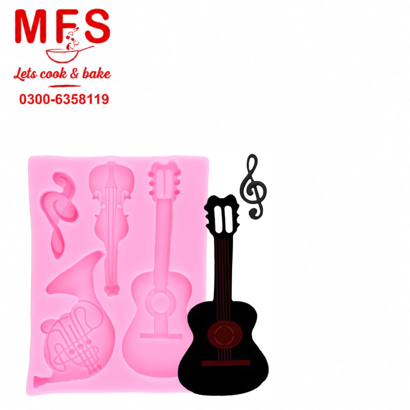 Musical Instruments Silicone Mold