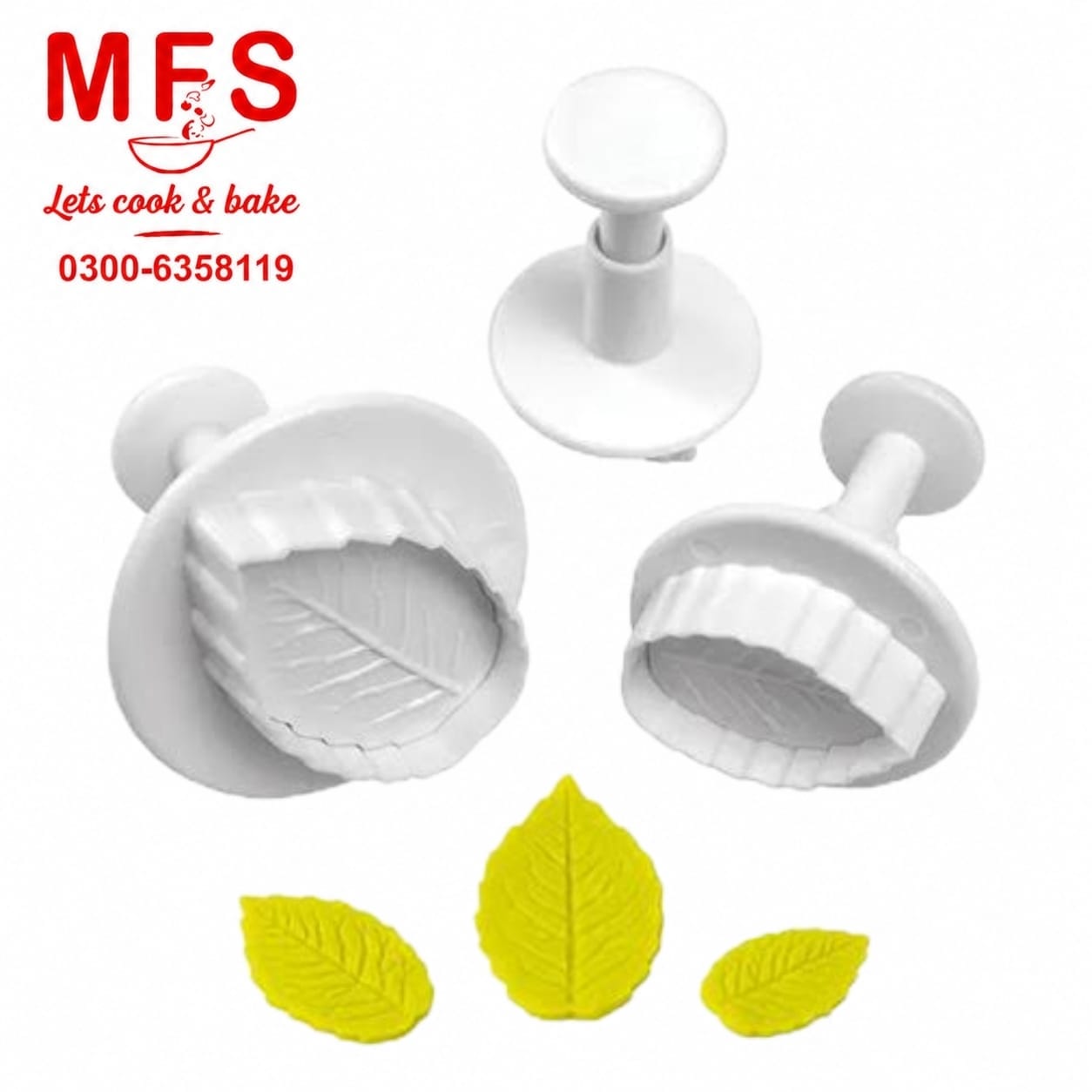 Leaf Plunger 3 pcs Set