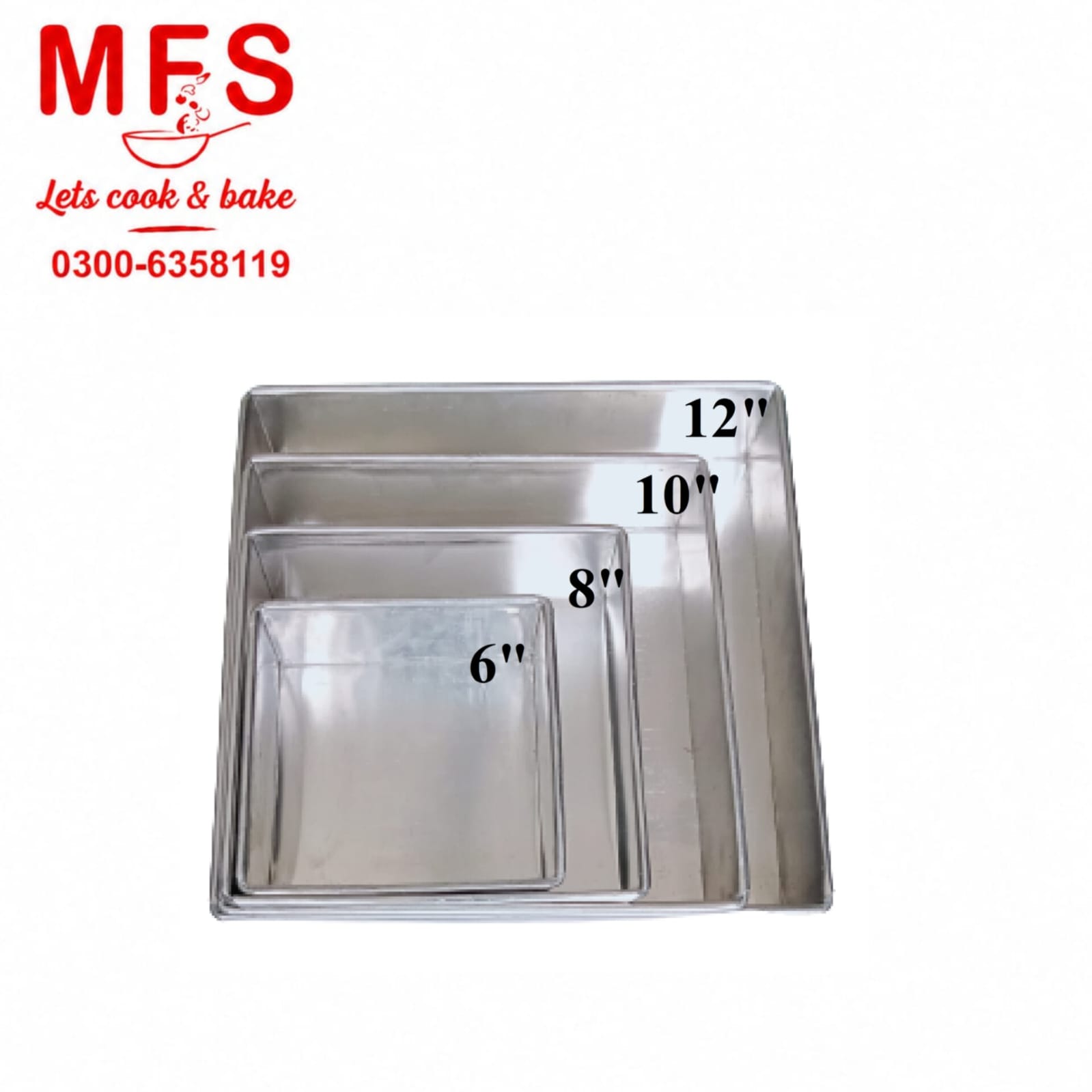 Square  cake Pan