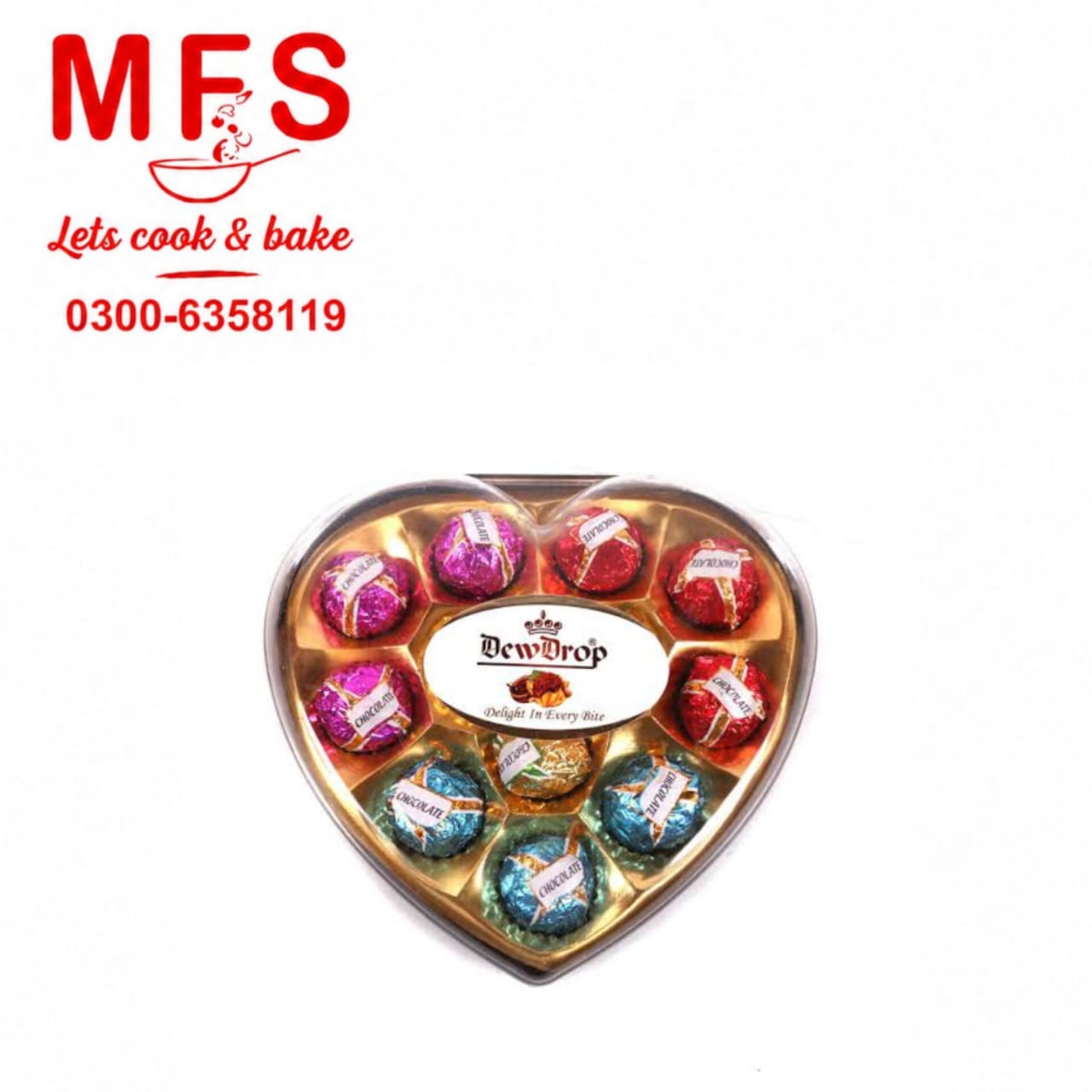 Dew Drop Ferrero Rocher Heart shaped 12pcs