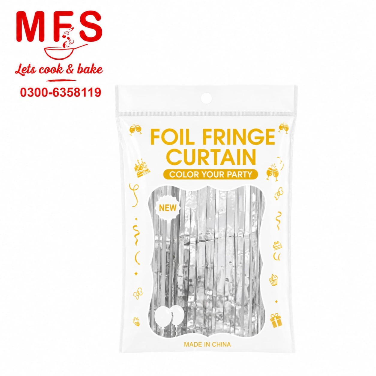 Fringes / Foil Curtains Best for Back Drop Wall Decoration ...