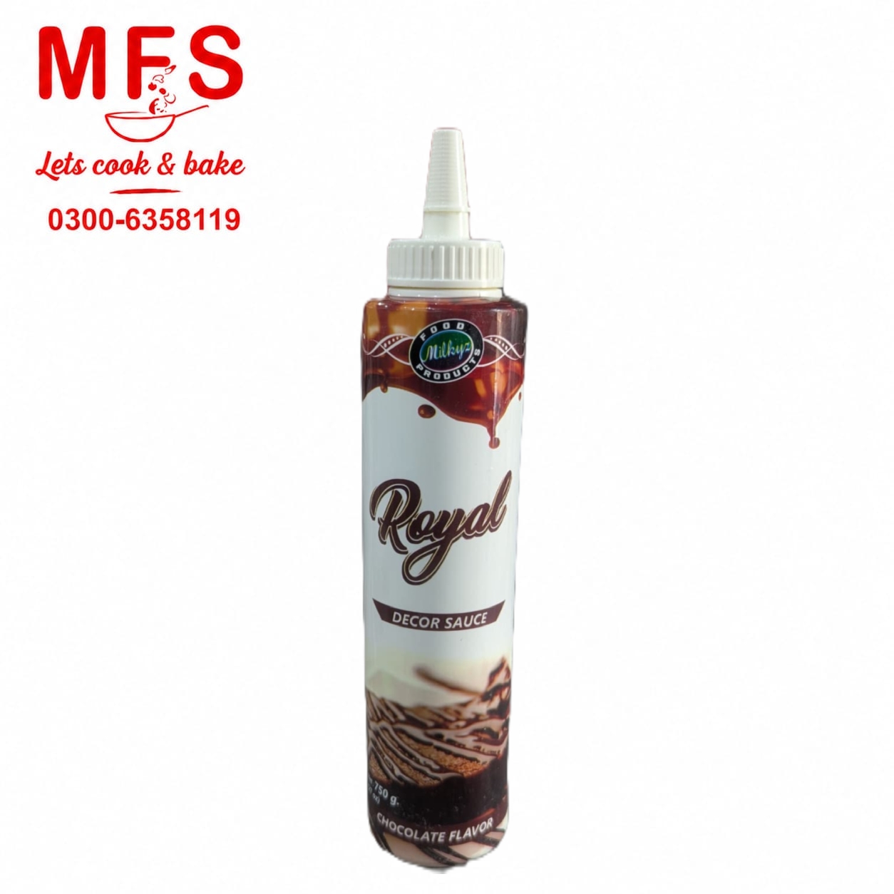 Milkyz Food Chocolate Royal Decor Sauce 750 Gram