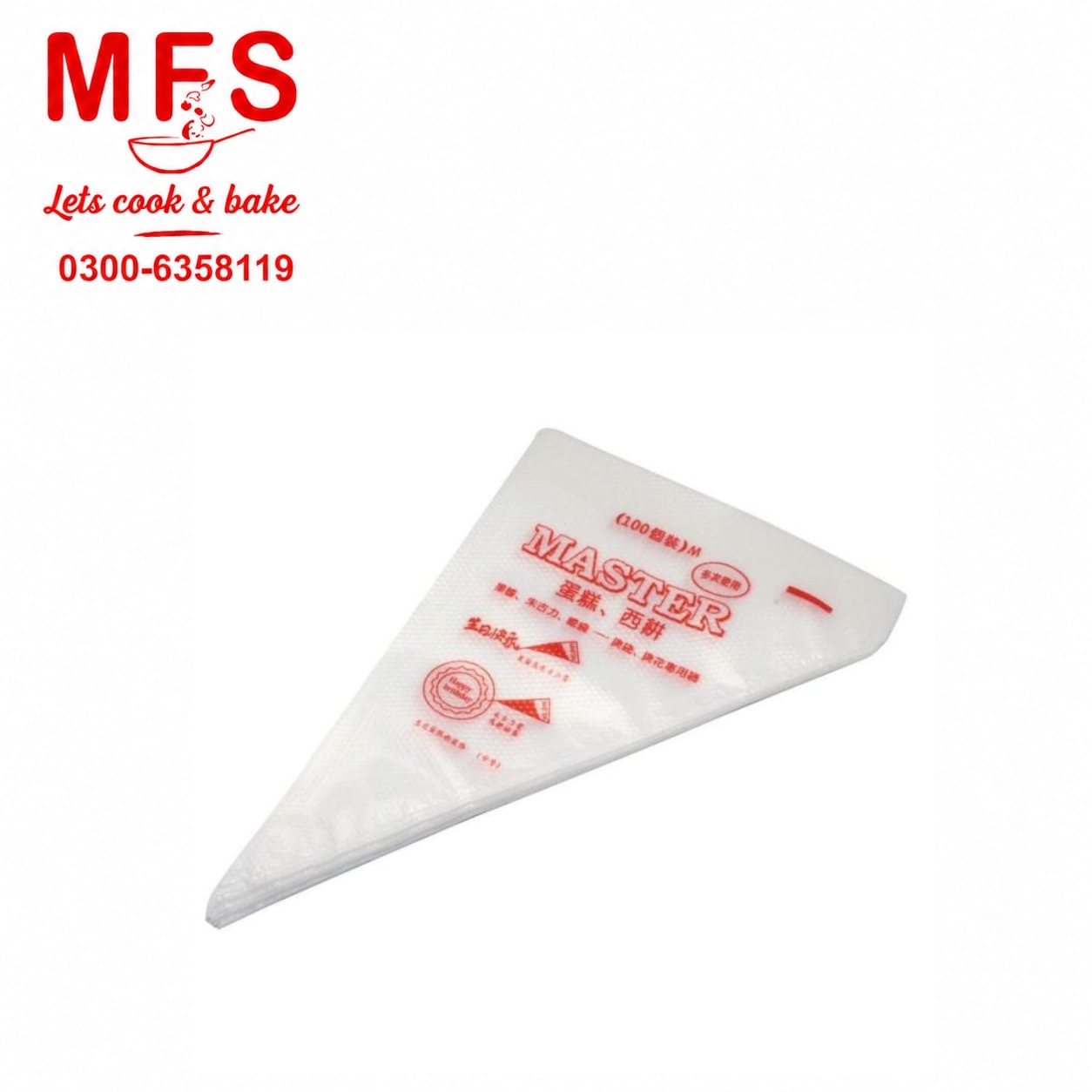 Piping Bag Medium 50pcs set