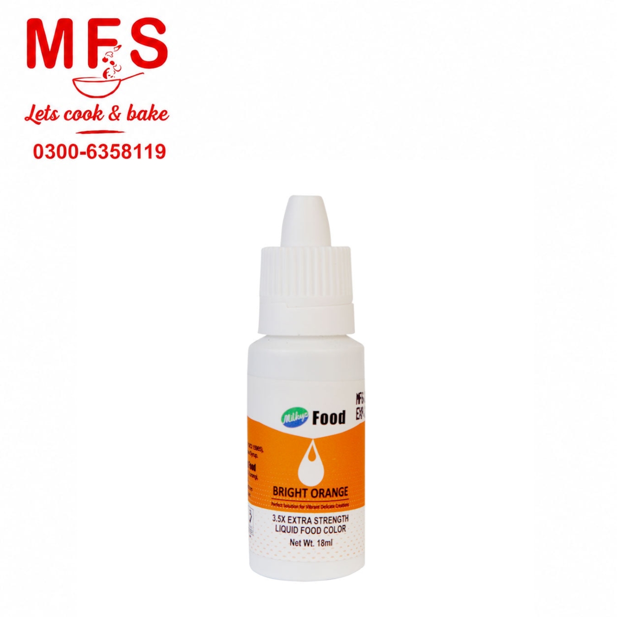 Milkyz Food orange color 18ml