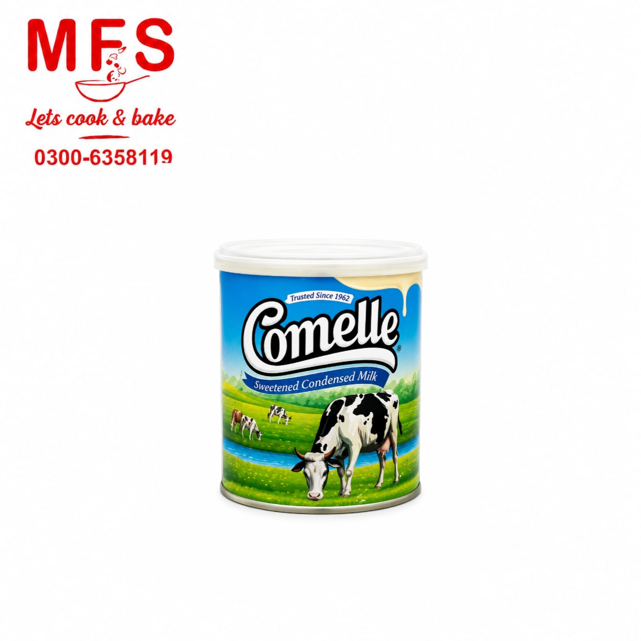 Comelle Sweetened Condensed Milk 390gm
