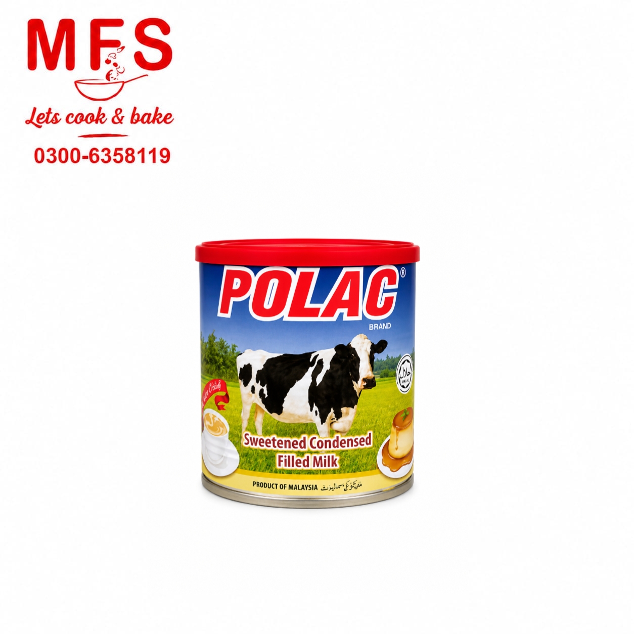 Polac Sweetened Condensed Filled Milk 1kg