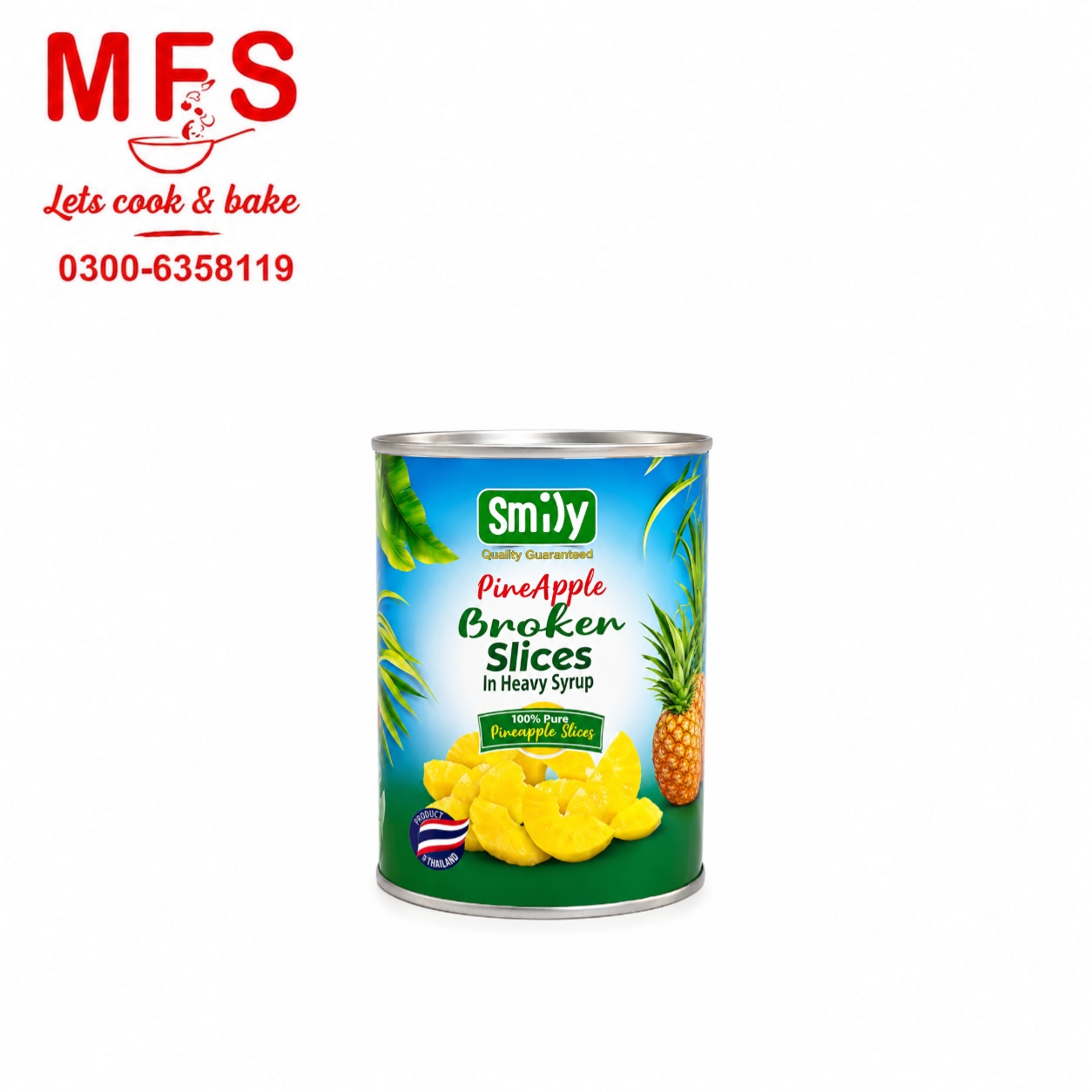 Pineapple Broken Slice 430gm Smily