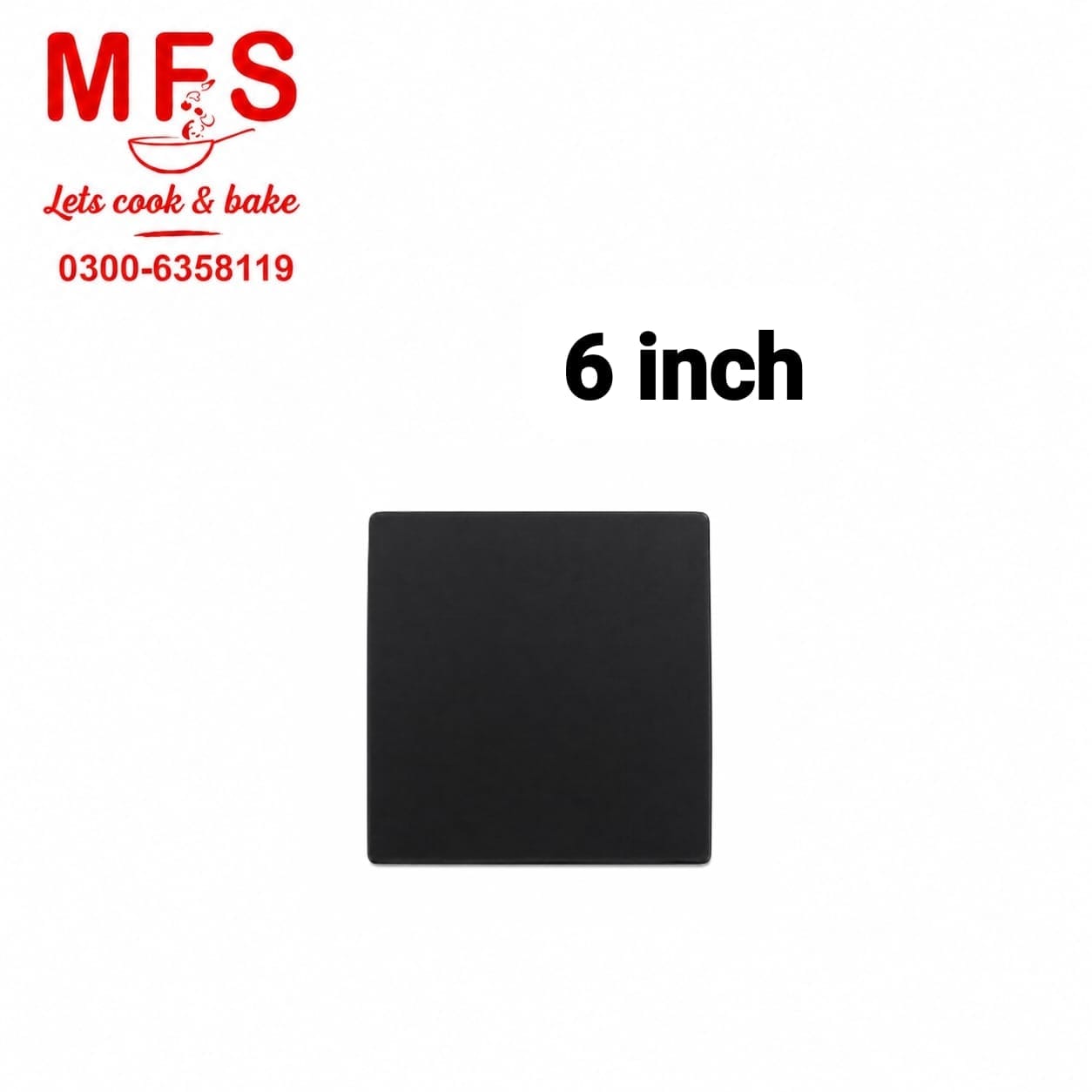 6*6 Base Black square